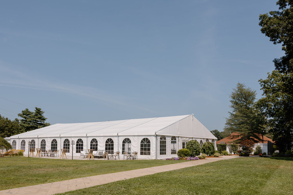 The Villa – The Tent | Tent Exterior | Erin of Boston Photography