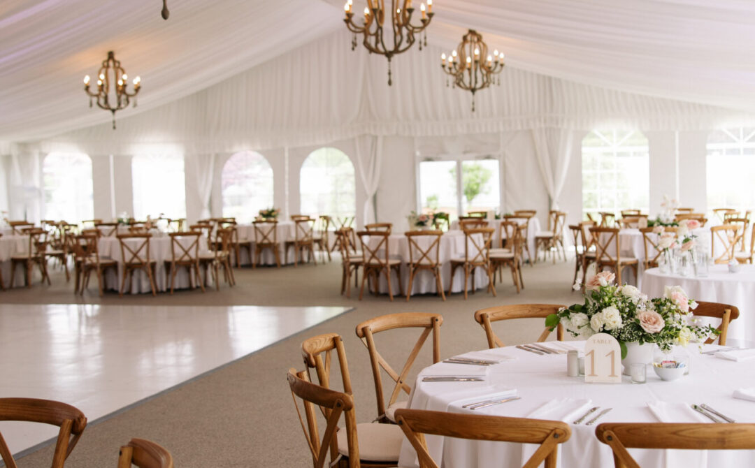 Tent Reception | Emily Mathewson Photography