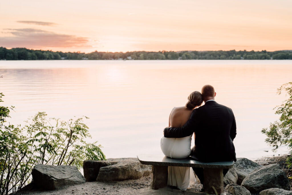 Saphire Estate | Lake Massapoag Sunset | Cadence of Grace