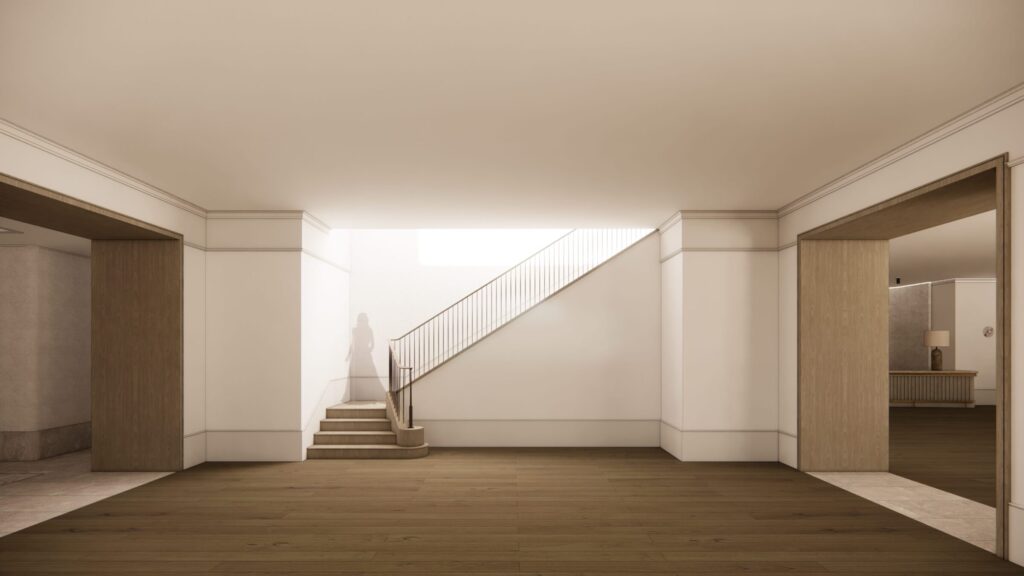 Rosemont | Fireplace Lounge RENDERING