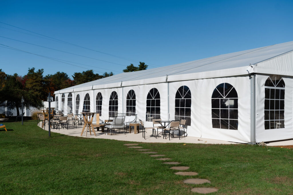 Tent exterior