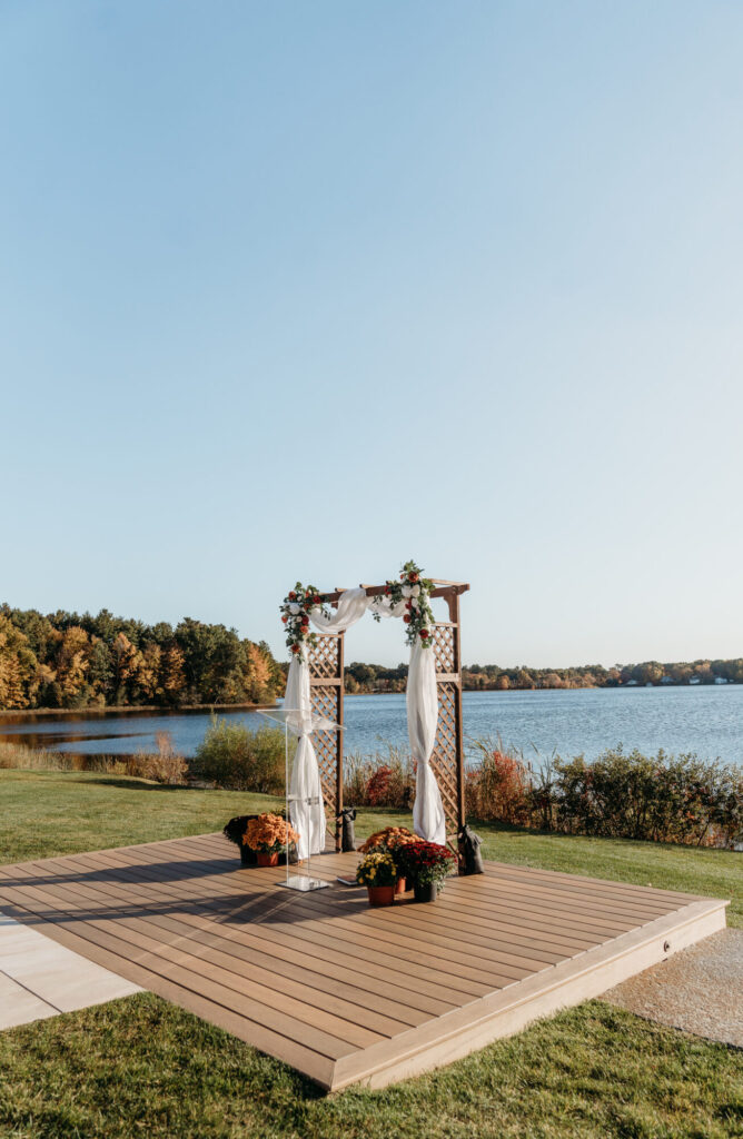Outdoor Ceremony | Keleigh Michelle Photography