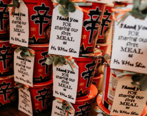 Wedding Favors Ramen | Keleigh Michelle Photography