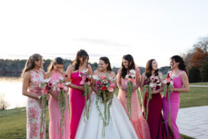 Bold Color Bridesmaids | Julia O Photography